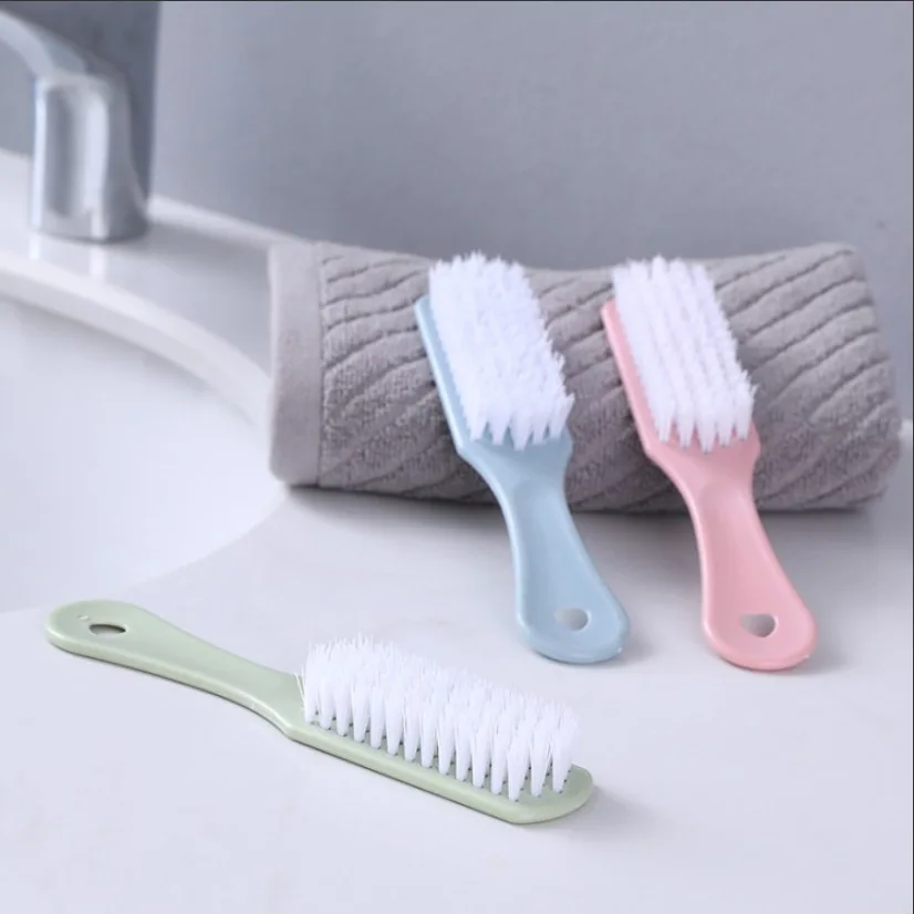 Plastic Soft Bristle Shoe Brush Multi Functional Bathroom Floor Brush Cleaning Clothes Brush Cleaning Tools