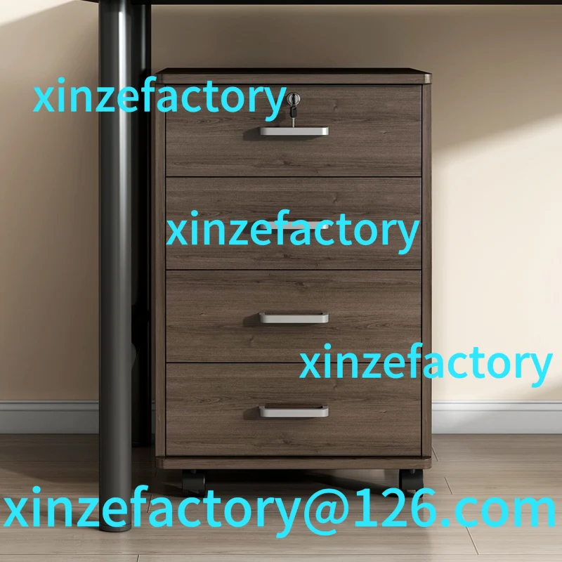 

Customizable Office Desk Lock Storage Drawer Mobile Cabinet