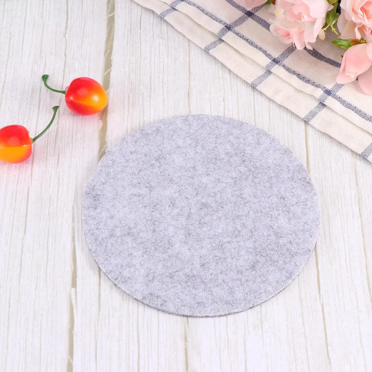 20 Pcs Round Felt Mats Non Slip Furniture Pads for Planter Pot Coasters Table Chair Feet Protective Waterproof Anti Scratch