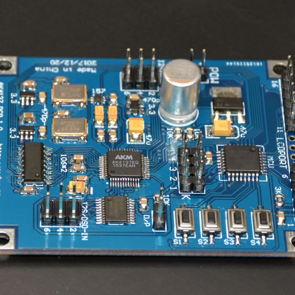 AK4137 I2S/DSD Sample Rate Converter Board Support PCM/DSD Interconversion DOP Input