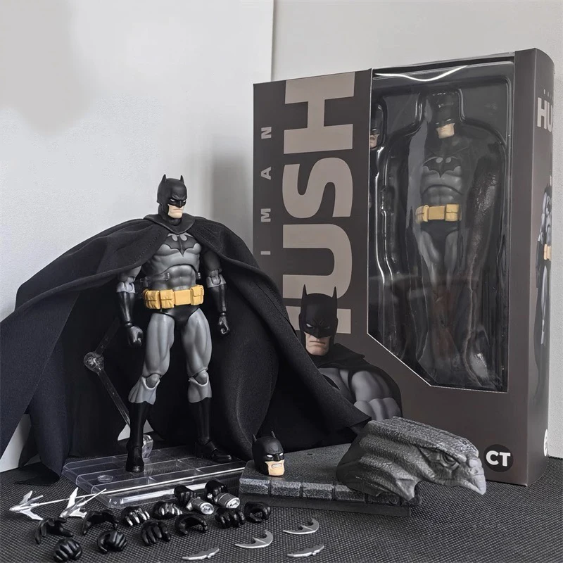 In Stock Ct Toys Batman Hush Mafex 126 Black Version Bat Man Dc