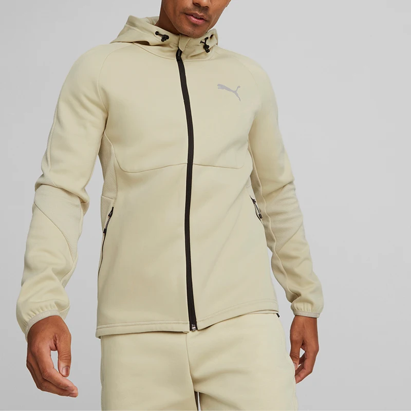 

Оригинальная осенняя новая мужская теплая куртка Puma с высококачественной тканой отделкой и зауженным кроем, модель 675626-88