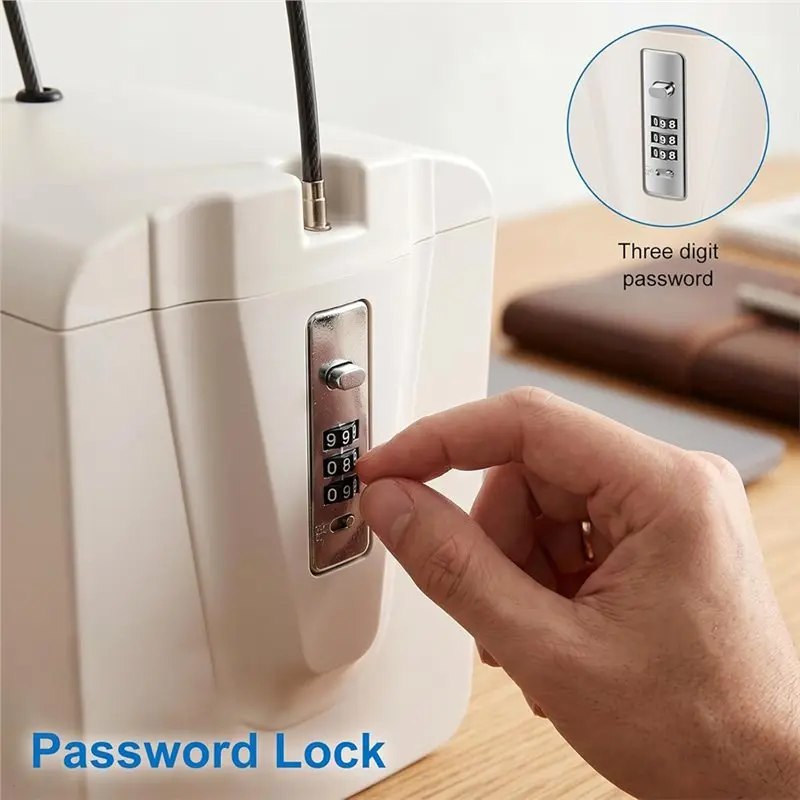 Beach Safe Chain Portable Beach Safe With Numbers ,Password Safe For Chaining Mobile For Beach Camping Travel