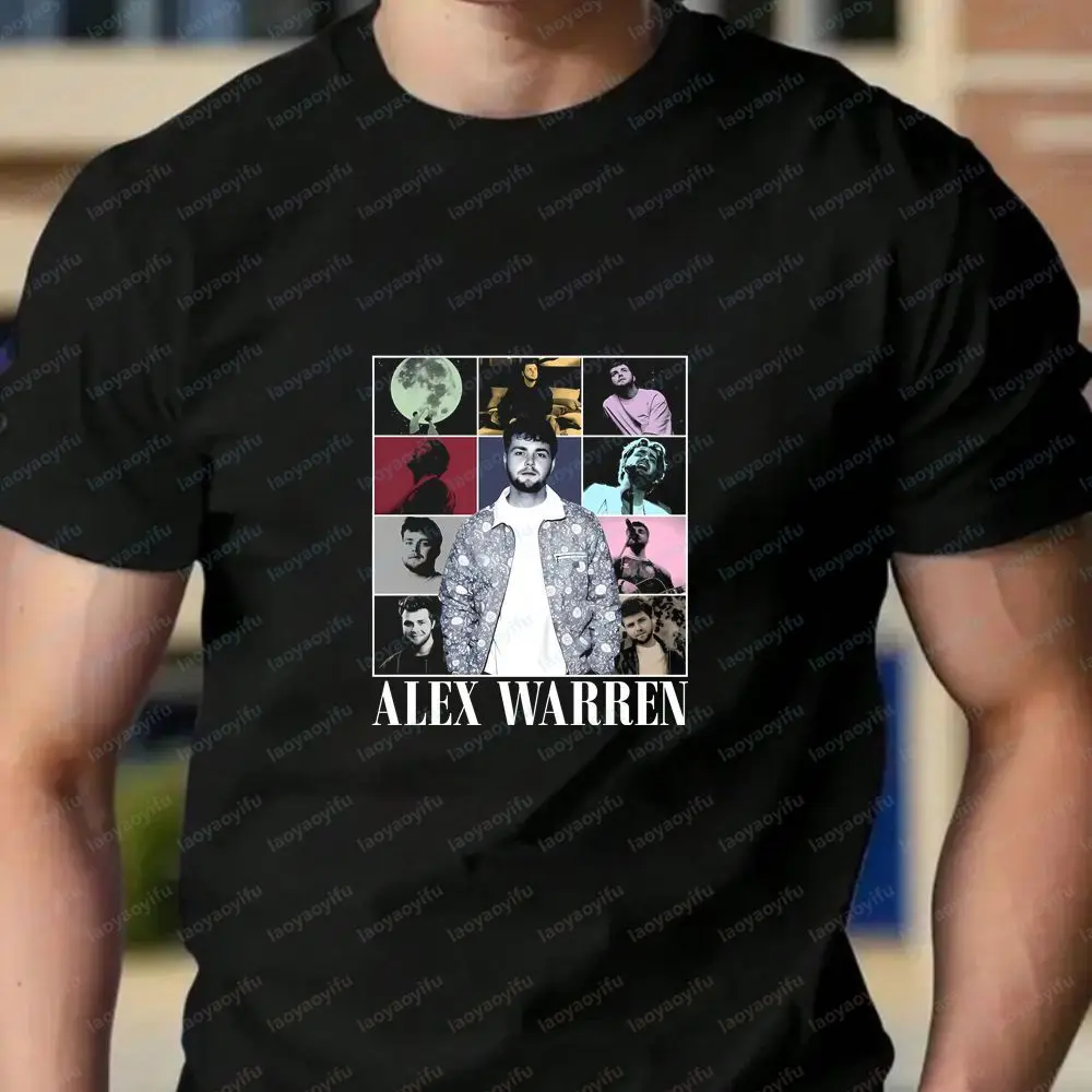 Alex Warren - Retro Piracy Style Summer Trend Short-Sleeved Men's and Women's Universal Pattern Large-Sized Comfortable T-Shirt