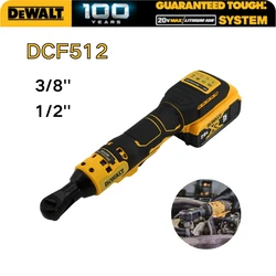 DEWALT DCF512 Ratchet Right Angle Wrench Variable Speed Brushless Power Wrench LED light Cordless 20V Battery Power Tools