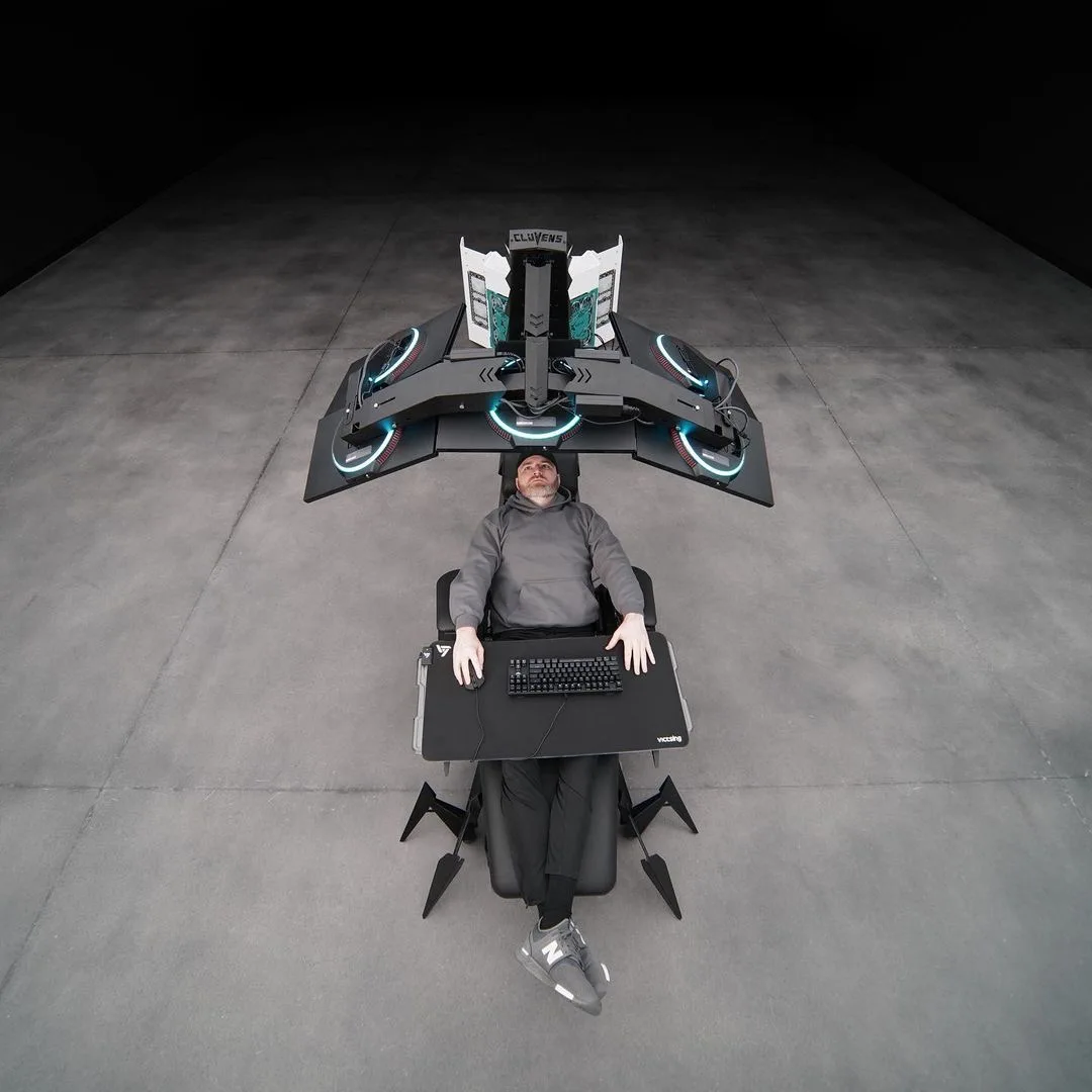 Scorpion Zero Gravity Ergonomic OEM Reclining Gaming Chair Cockpit Work Station Predator Thronos Cluvens INGREM Imperator Works