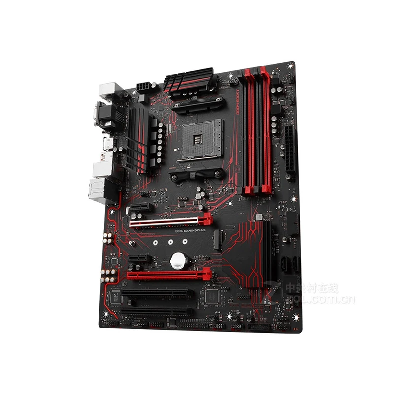 B350 GAMING PLUS Motherboards, soquete AM4, DDR4, 64GB, Desktop Mainboard, SATA III, USB 3.0