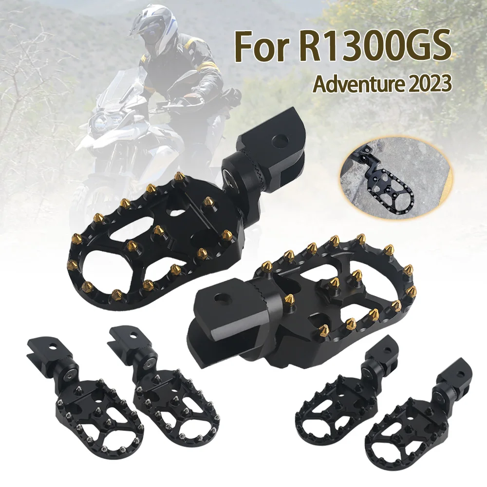 

For BMW R1200GS LC R1250GS ADV Motorcycle Front Footrest Adjustable Extend Lowering Foot Pegs Rotatable FootPegs Rest