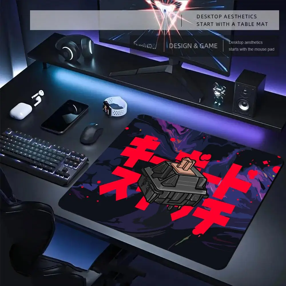 

Graffiti-style art illustration Mouse Pad Desk Mat Gaming mats with Stitched Edge Durable Non-Slip 40X45CM mousepads desk pad