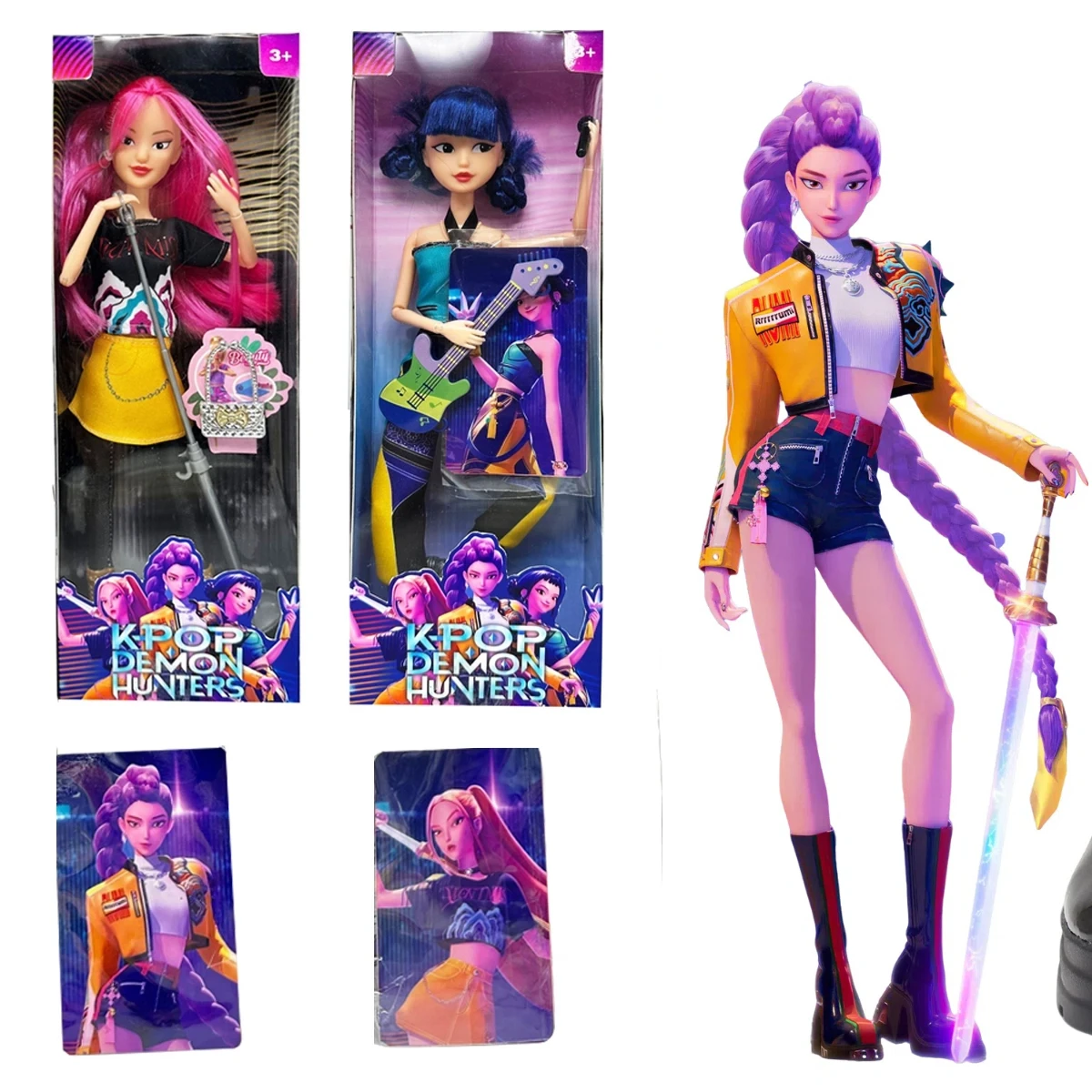 

Горячая Kpop охотники на демонов, экшн-фигурка, дерпис, тигр Руми Мира, зуи, киска, украшение для фанатов, рождественские подарки ﻿ для девочек