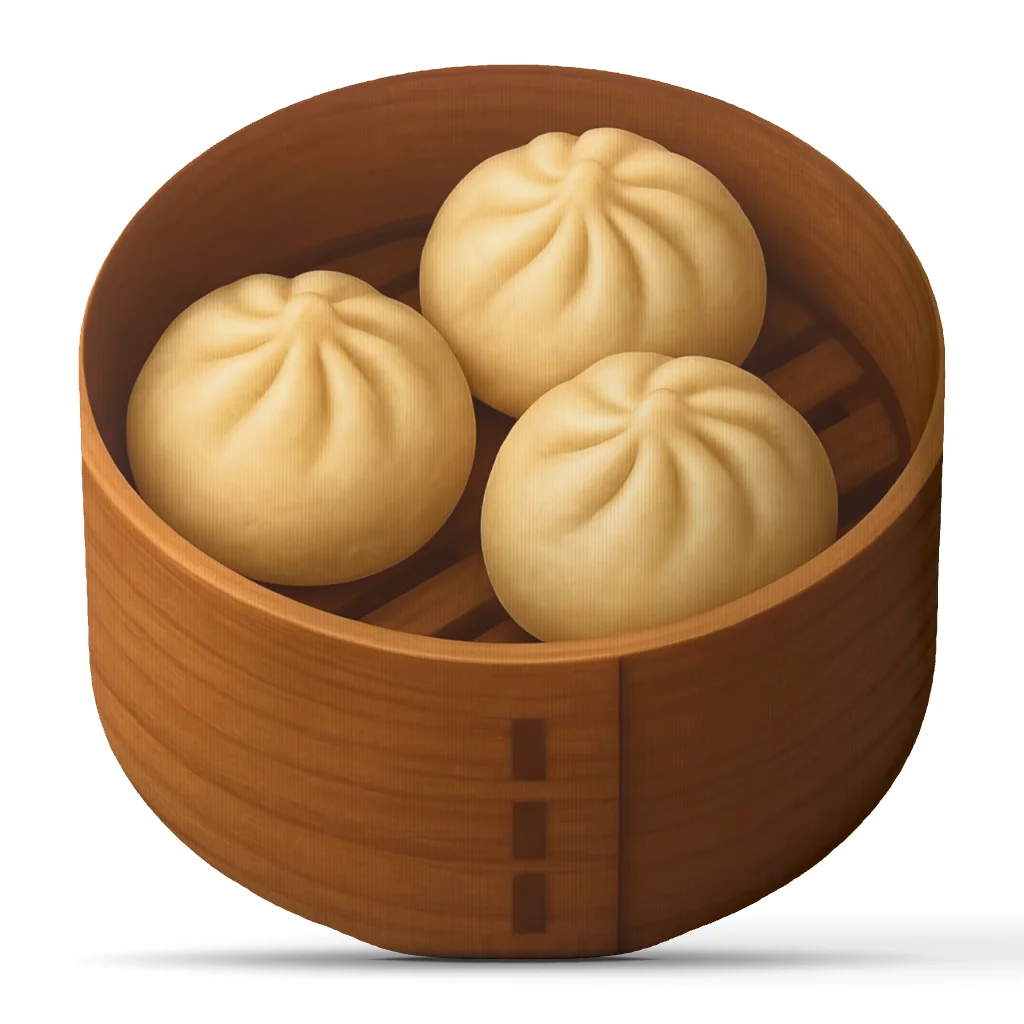 Steamed Dumpling Shaped Throw Pillow Stuffed Bao Bun Cushion Asian Food for Sofa Living Room Kitchen Decorative Home Accent