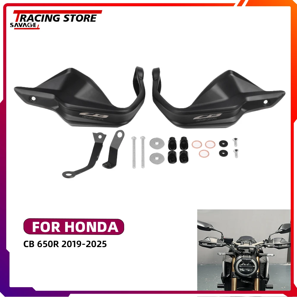 

2025 Motorycle Handlebar Handguards Hand Guard For Honda CB650R CB 650R Hand Shield Lever Protector CB650 R Windproof Accessorie