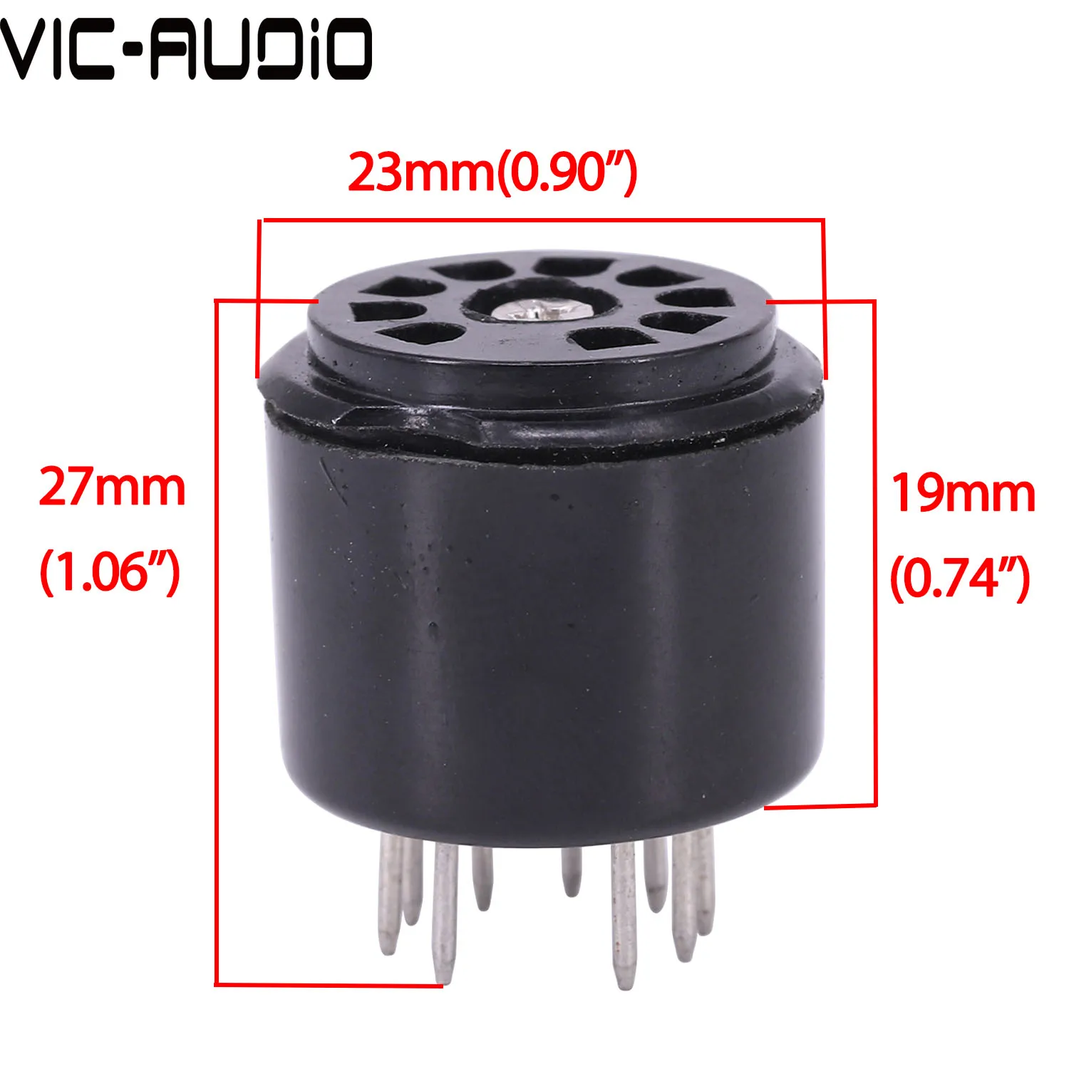 موفر اختبار مأخذ أنبوبي لديي ، مكبر صوت ، HIFI ، 9Pin ، 12AX7 ، ECC82 ، ECC83 ، 12AU7 ، 6DJ8 ، 1