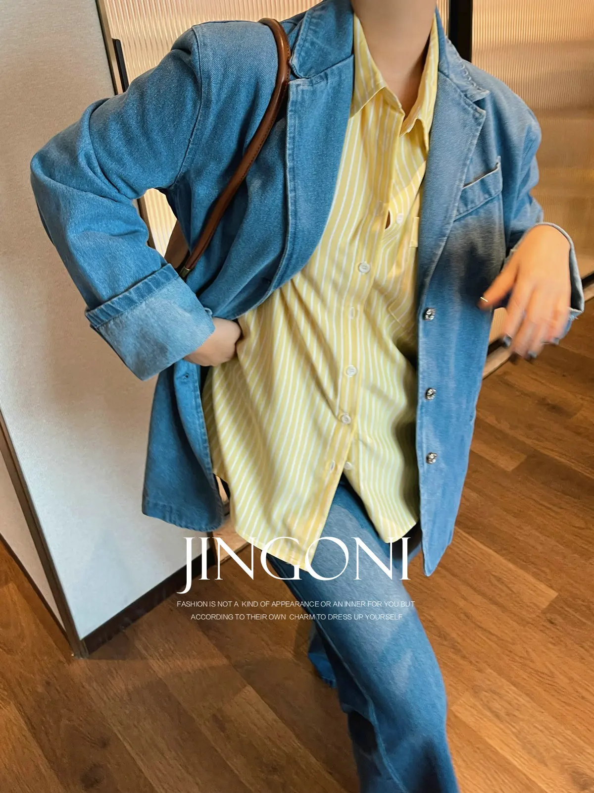 

Denim Blazer Jacket Top Y2K Women Clothing 2024 Woman Autumn Trend Korean Style Elegant Jean Coat Outerwears Oversize New Luxury