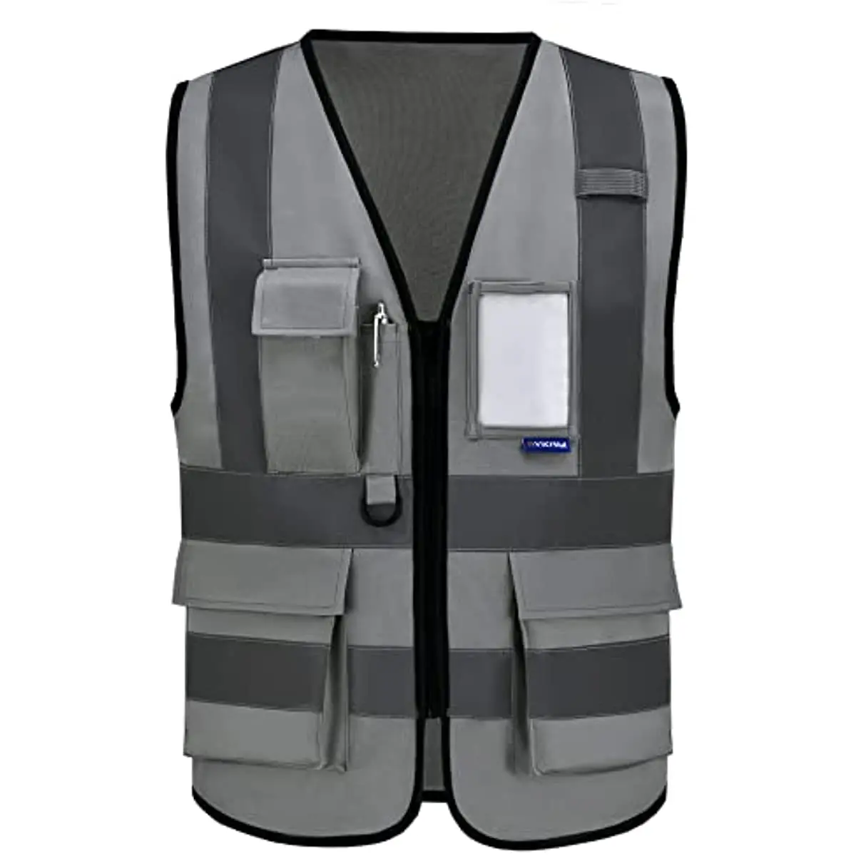 

Mesh Breathable Fabric Reflective Safety Vest Work Hi Vi Custom Logo Uniform Signal Security Motorcycle Vest Luminous Tool Rider