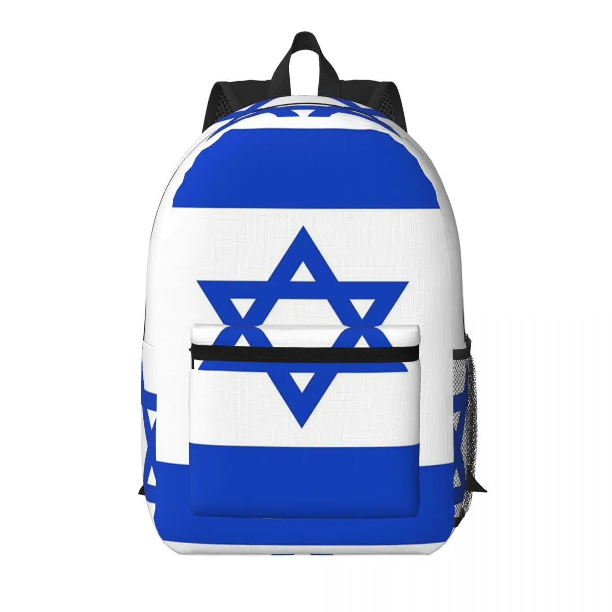 

Israel Flag Student Backpack School Bag Hiking Travel Daypack for Men Women Bookbag Shoulder Bags