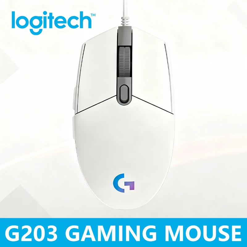 

Logitech G203 Wired Mouse - 8000 DPI Adjustment, Durable Mechanical Switches, Plug-and-Play for Competitive Gaming MX Anywhere 3