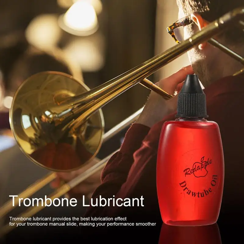 Trombone Lubricants Slide Oil And Cleaning Kit For Trombones 30ml Lubricants Caring Cream For Musical Instrument Caring Easy #WO