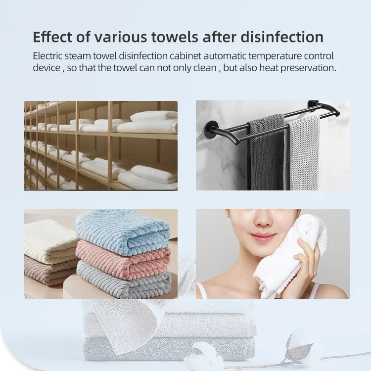 UV Sterilizer Electric Hot Towel Warmer Ozone ultraviolet Disinfection Cabinet