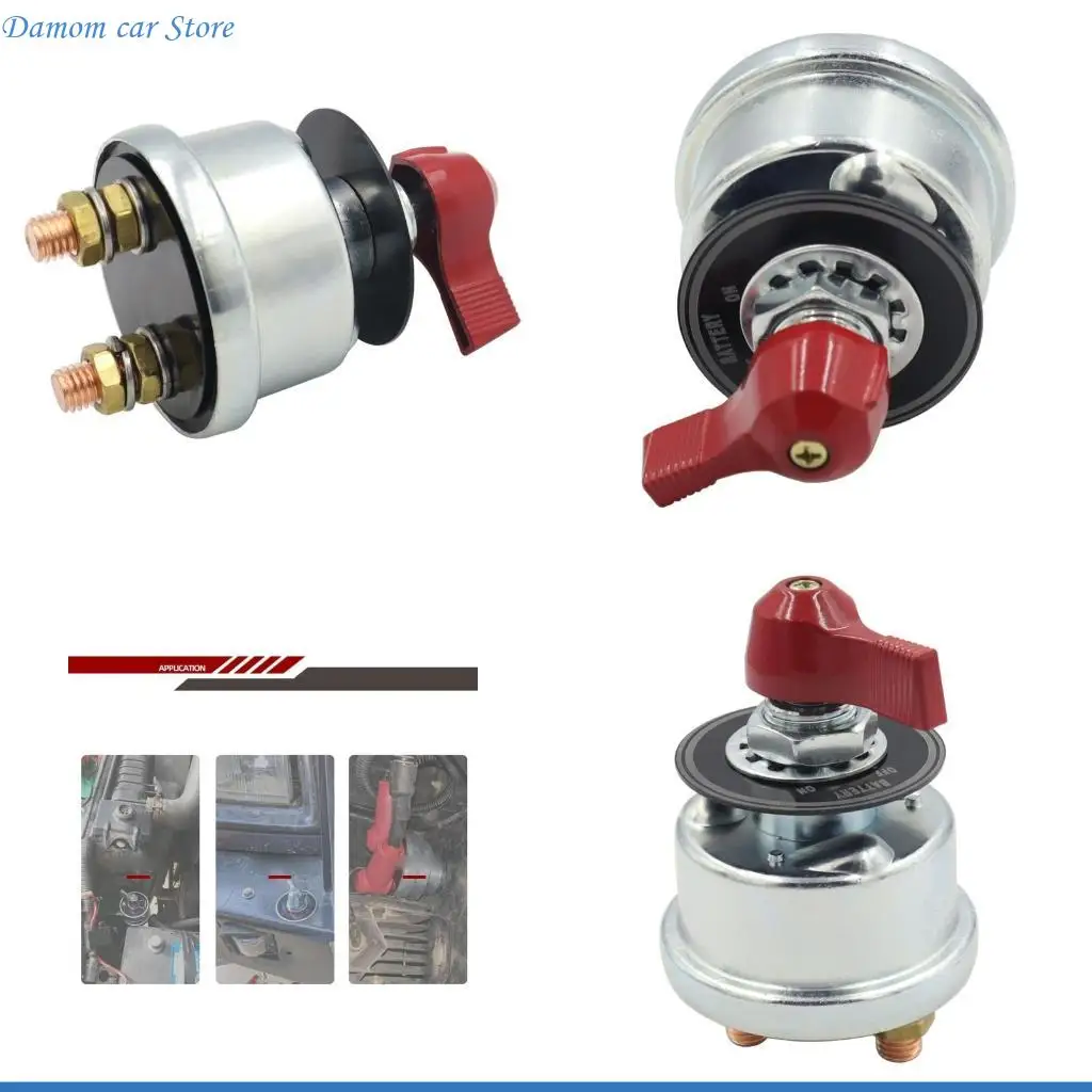 

A2UC Battery Switch Power Cut-On/Off Disconnect Isolator Car Vehicle RV Boat