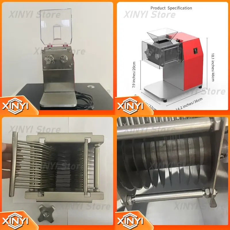 for Vegetable Cutter Machine Multifunction Electric Dicing Machine Vegetable Cutter Slicer Machine