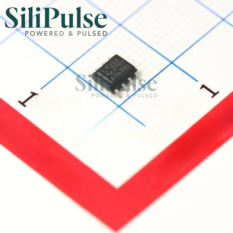 (100-500 шт.) LM358DR SOIC-8 100% оригинал, в наличии, 0.3V/us 20nA 700kHz