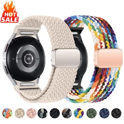 No Gaps Braided Band For Samsung Galaxy Watch 7 6 5 4 44mm 40mm/5 pro magnetic bracelet Galaxy watch6 watch4 classic 47 43 strap