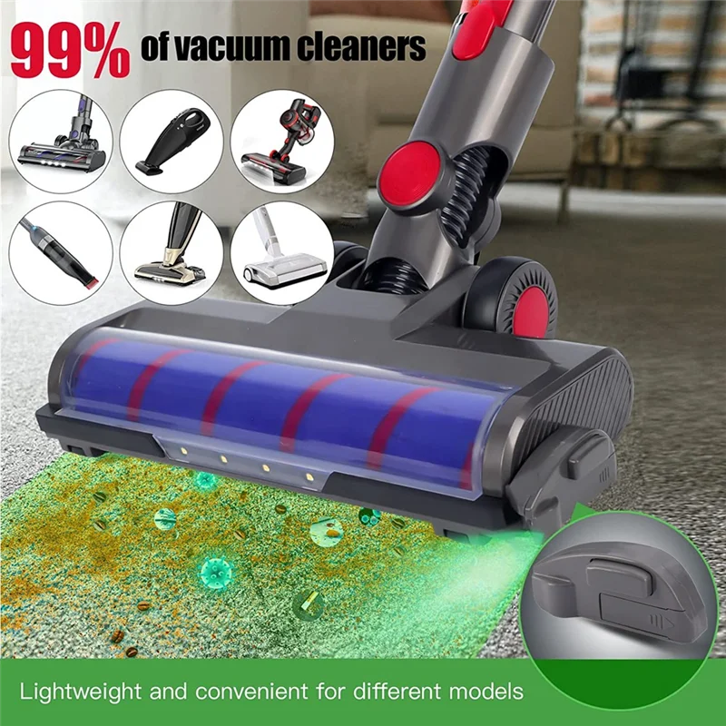 Vacuum Cleaner Dust Display LED Lamp Clean Up Hidden Dust, Pet Hair Vacuum Cleaner Accessories for Home Pet Shop