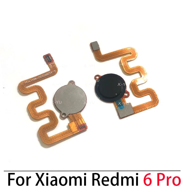 

For Xiaomi Mi A2 Lite Redmi 6 Pro Home Button Fingerprint Sensor Return Power Flex Cable