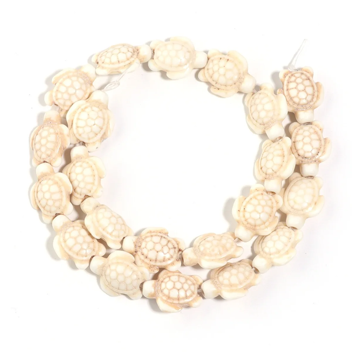 DW26 14x18mm perles turquoise naturelles en forme de tortue perle de pierre en vrac pour la fabrication de bijoux bracelet à bricoler soi-même collier matériaux faits à la main