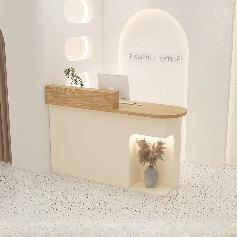 Bureaux de Réception Simples pour Hôtel, Salon de miles, Barbier, Café, Magasin de Vêtements, Mobilier de Bureau, ZS40RD