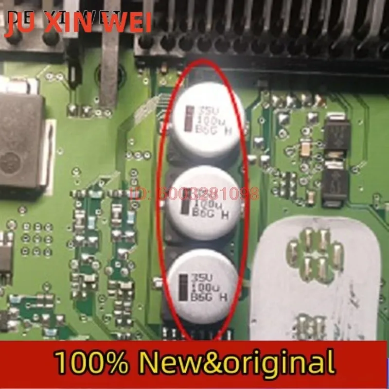 2Pcs/Lot 35V 100UF 10*10 Car Engine Computer Board Fragile Commonly Used Chip Capacitors
