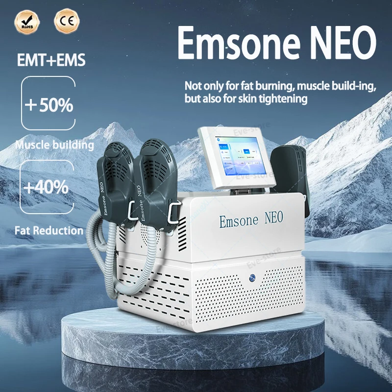 

New 4 Handles EMSone NEO Rf Muscle Stimulator EMS RF Body New Promotion 4 Hand Machine Sculpt With Rf With Pelvic Floor