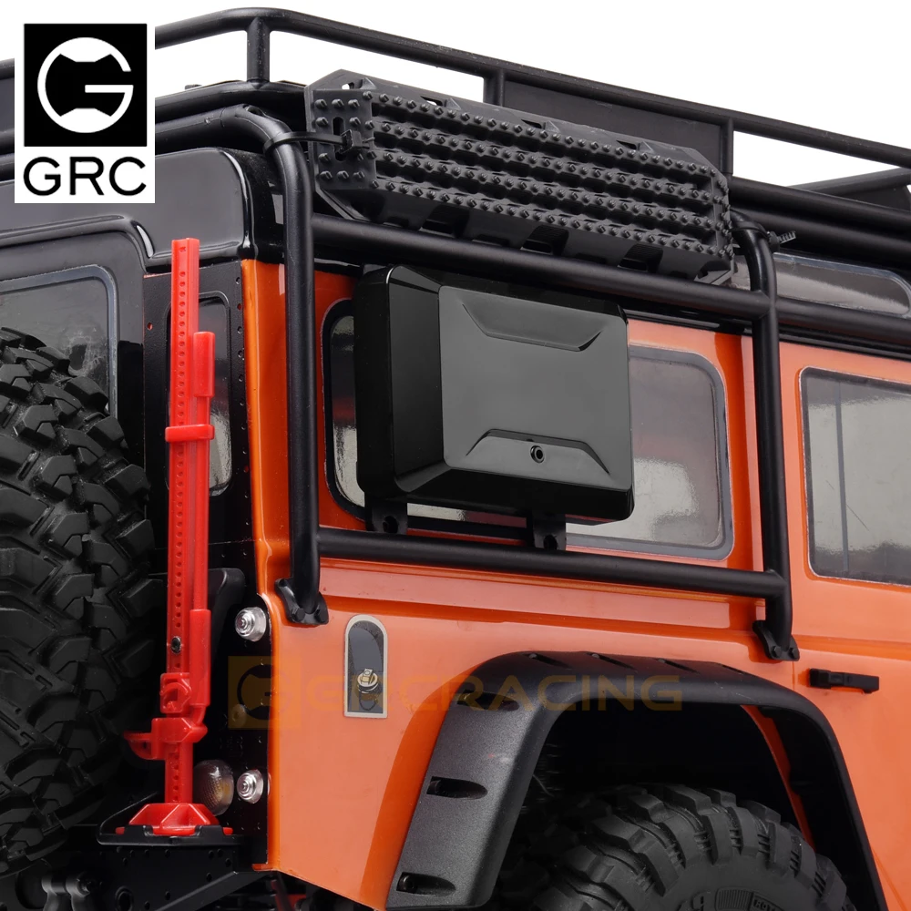 For 1/10 Rc Crawler Car Trax Trx4 Trx6 Axial Scx10 Universal Side Window School Bag/toolbox Simulation Modified Luggage G172bs