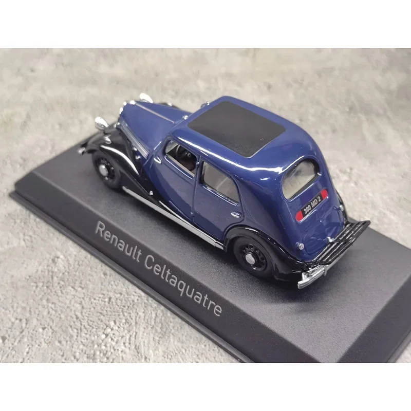 Diecast 1/43 Scale Celtaquatre Collectible Ornaments Classic Alloy Car Model Collection Souvenir Display Toy