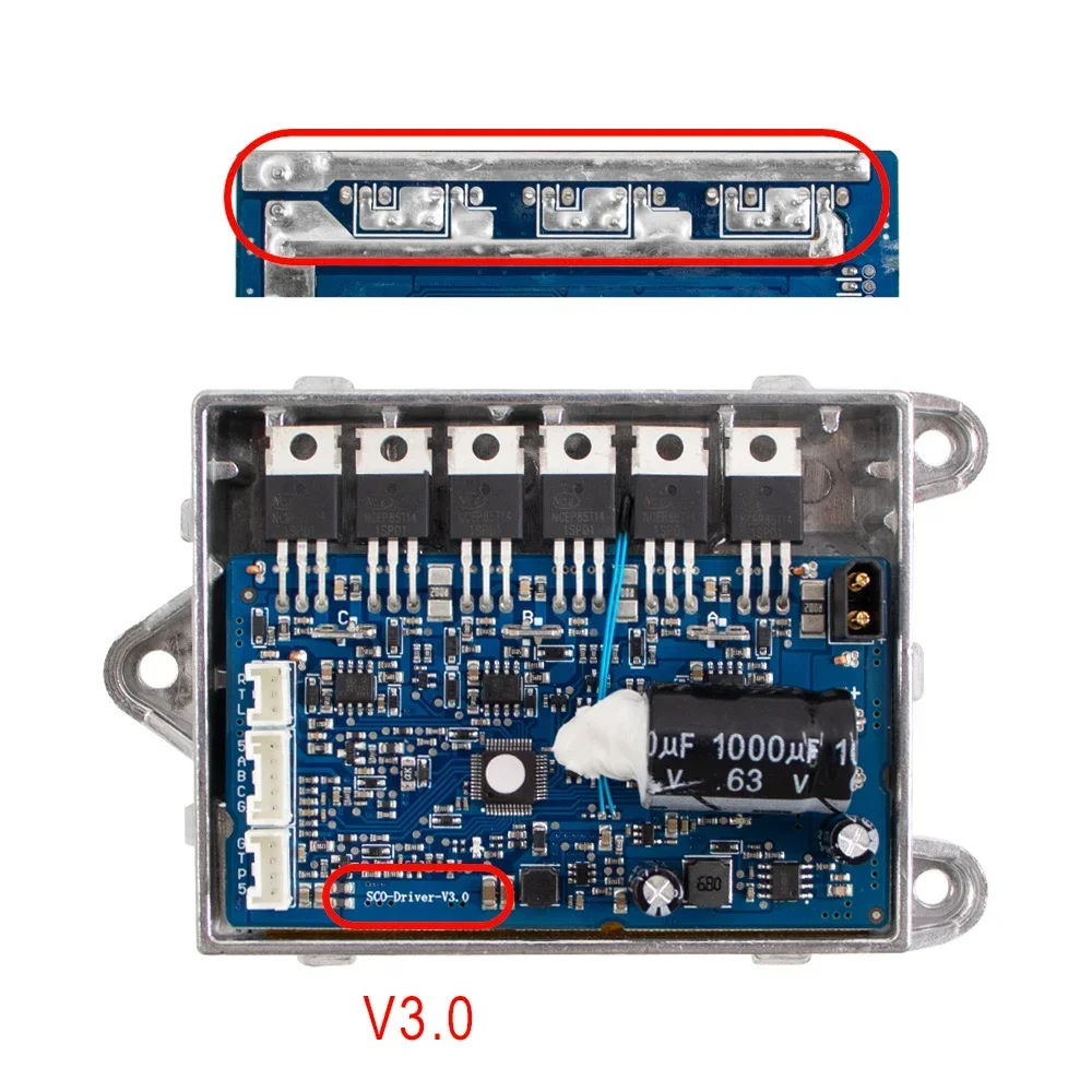 Neue verbesserte V3.0 Controller Board ESC Schalttafel mit Dashboard Display für Xiaomi M365 1S Pro E-Scooter Platine – Detail 5