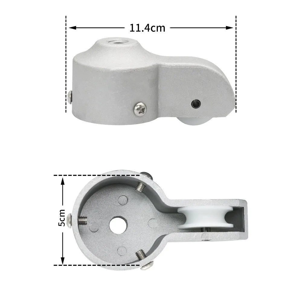 Garden Heavy Aluminum Flagpole Repair Accessories Complete Flag Pole Fixing Hardware Kit For Yard Use