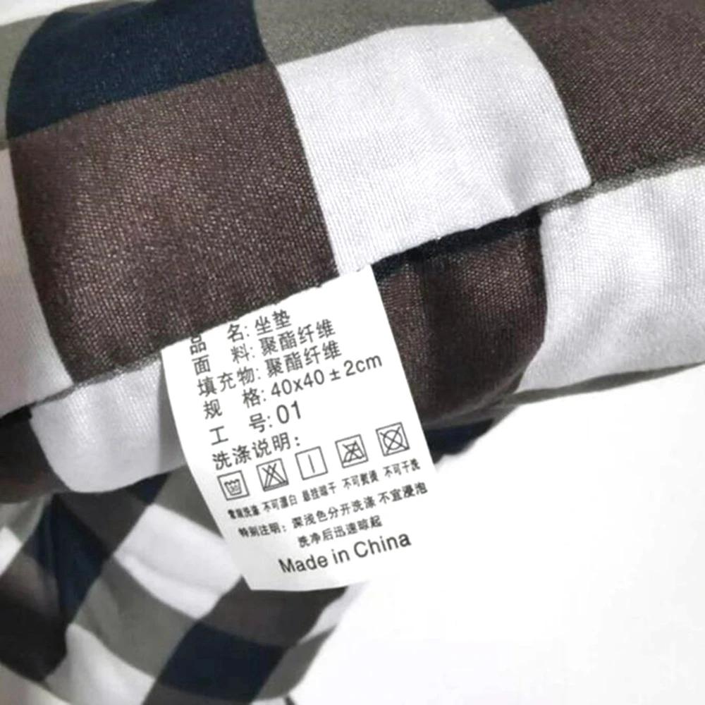 Thicken Soft Sanding Dining Room Washable Tie On Removable Non-slip Chair Cushions Seat Pad Chair Pad Home Decoration