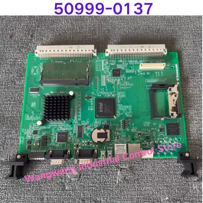 Second-hand test OK ,  50999-0137 CPU robot motherboard