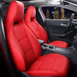 Custom Front Row 2 Seats Car Seat Cover For Mercedes-Benz gla200 gla260 cla200 cla 220 cla260 A 180 A200 2013 2014 2015 2016