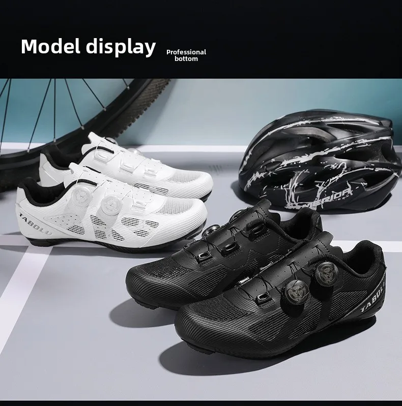 Weit geschnittene Fahrradschuhe für Herren und Damen, harte Sohle, Rennradschuhe, atmungsaktiv, ohne Klicksystem, für flache Pedale, MTB-Sneaker für Sommerfahrten in der Stadt. – Detail 13