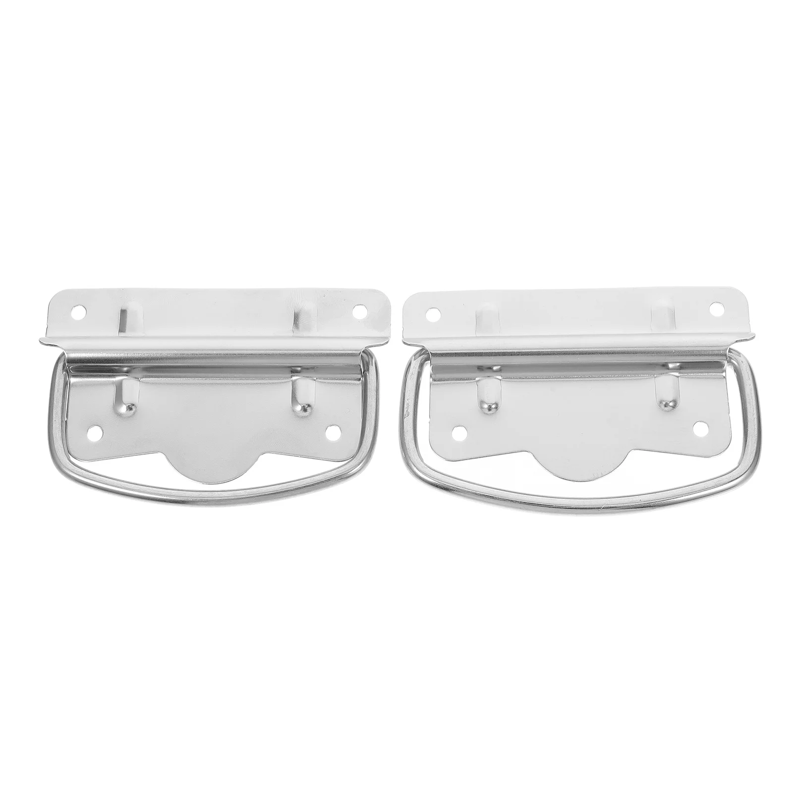 

Stainless Steel Box Handle Replacement for Luggage Cooler Furniture Durable Solid Safe Smooth Surface Guitar Case Tool