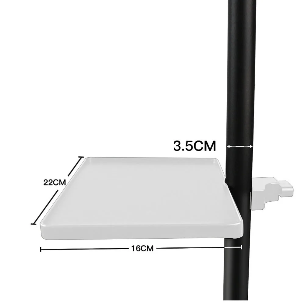 1 Stuks Geluidskaart Lade Abs Verstelbare Klem Geluidskaart Lade Professionele Audio Apparatuur Accessoires 22*16Cm