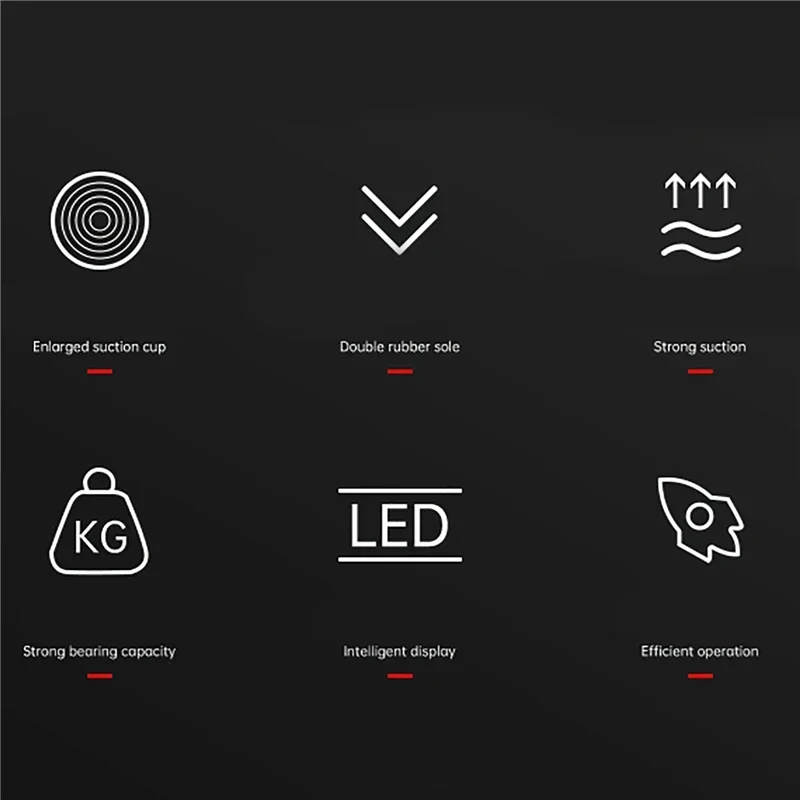 Ventouse à vide électrique lourde, capacité de charge de 200KG, charge de 8 pouces, un bouton pour démarrer le levage, ventouse pour carreaux de verre