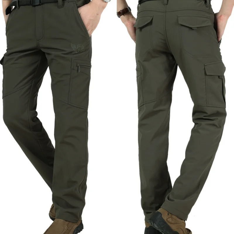 Hot Sale In Europe And America Summer Lightweight Breathable Casual Waterproof Quick Dry Trousers Men's Cargo Tactical Pants