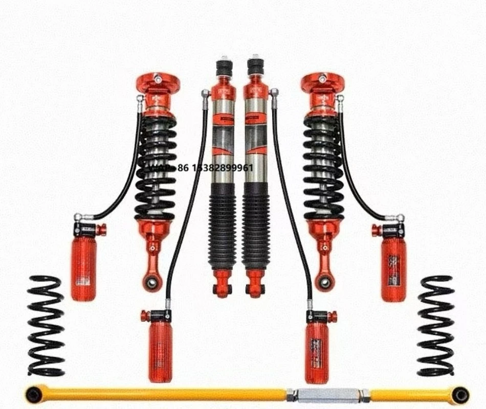 Custom Nitrogen Adjustable Steel Suspension Coil Spring Shock Absorber for LC25 Front/Rear Raise the Chassis