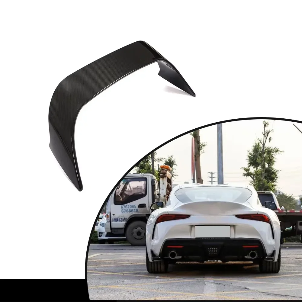 

Задний спойлер багажника из сухого углеродного волокна для Toyota Supra A90 2019-2021