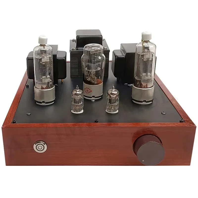 AIYIMA SMSL 6J1 Push 6P13 amplificador de tubo de vacío 5Z4P rectificación 6W 2,0 estéreo ALPS 16 amplificador de Audio Clase A