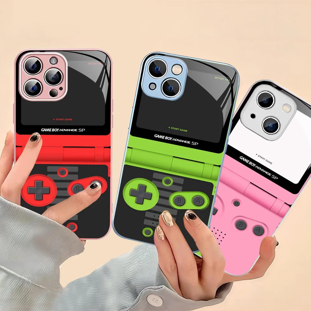 G-Gameboy B-Boy G-Game Phone Case For IPhone 14 13 12 Mini 11 Pro XS Max X XR 14 Plus Tempered Glass Cover