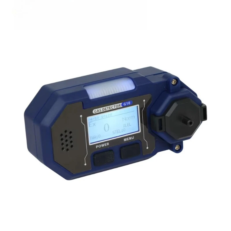 Factory direct sales handheld toxic combustible gas detector H2S gas monitor with sound and light vibration alarm system
